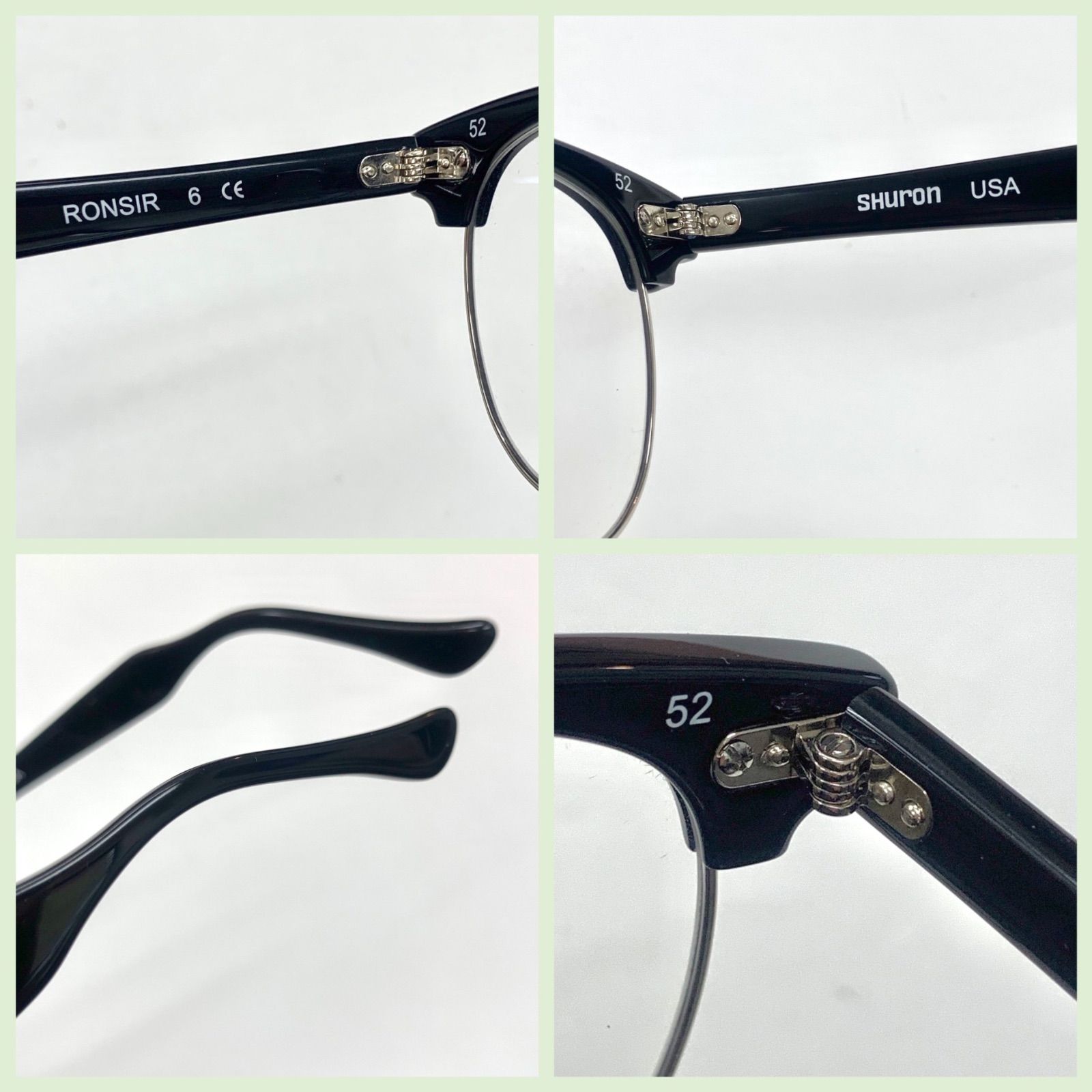 未使用上美品⭐️SHURON シュロン】 RONSIR ロンサー 52□22