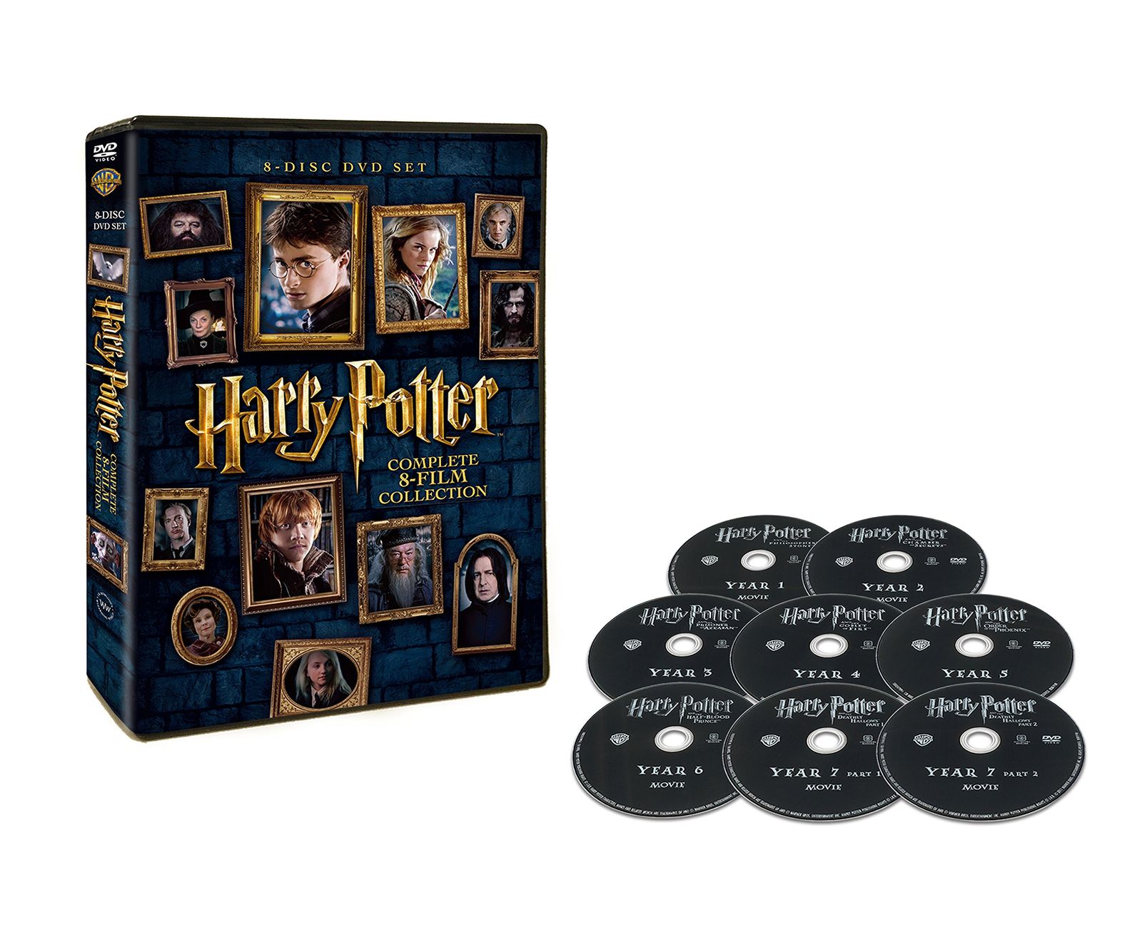 ハリー ポッター 8-Film DVDセット 8枚組