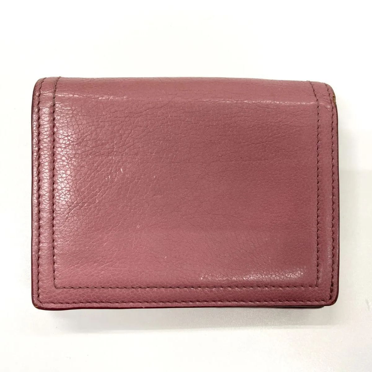 PRADA サイフ PRADA プラダ エティケット カーフレザー コンパクトウォレット