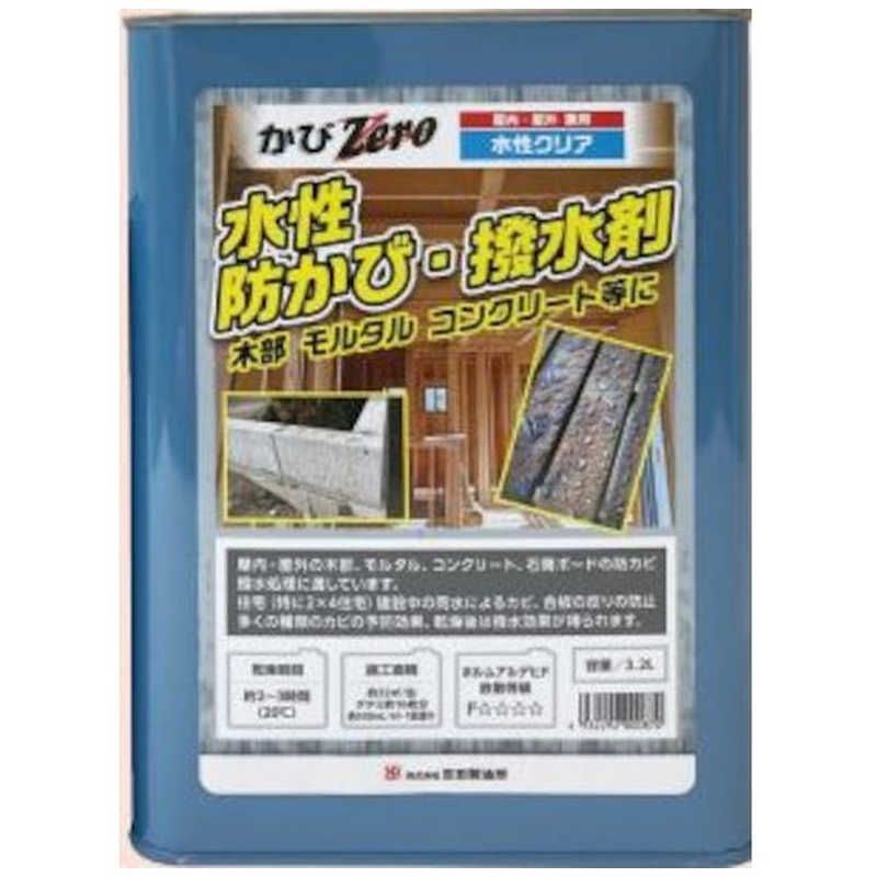 【 新品 未開封 】 吉田製油所 カビゼロ木部用下塗り防腐防カビ剤 3.2L 856 未使用 送料無料