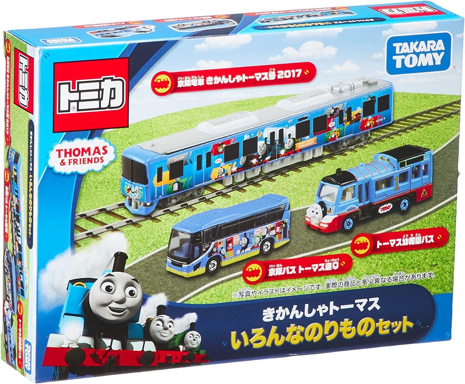 タカラトミー『 トミカ トミカギフト きかんしゃトーマス いろんな