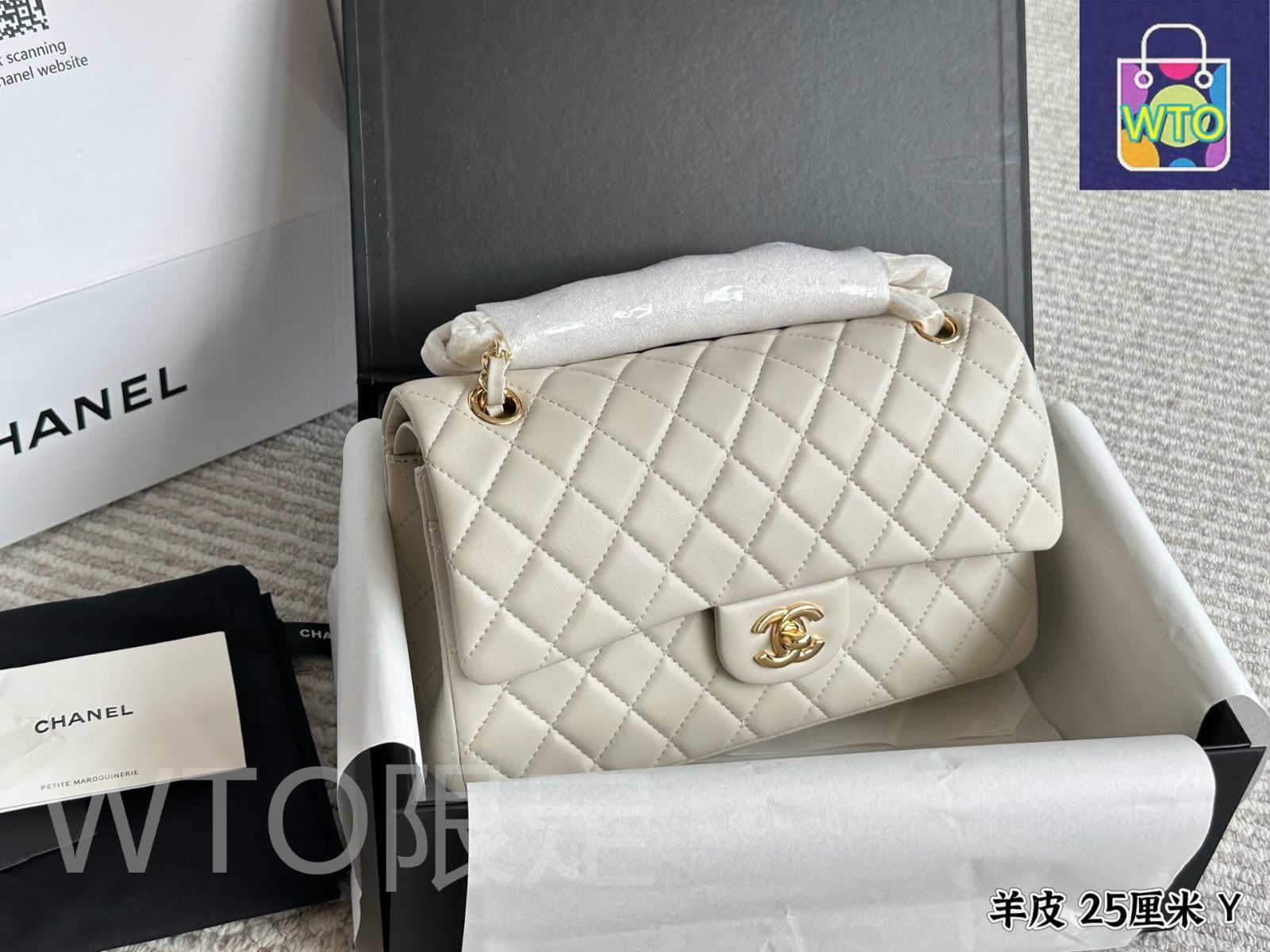 今日 Chanel CF ゆっくりと作られた羊皮ハンドバッグ Good Quality DECORATOM_COM_BR