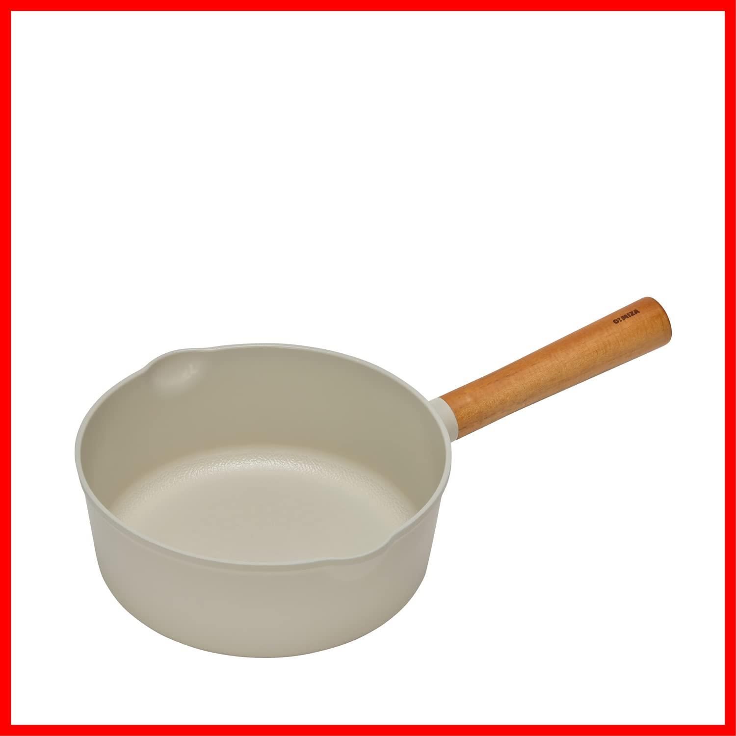 雪平鍋 オミジャ 20cm セラミック フライパン OMIZA 深型 マルチパン 片手鍋 ドクターハウス マルチポット Dr.HOWS クリーム