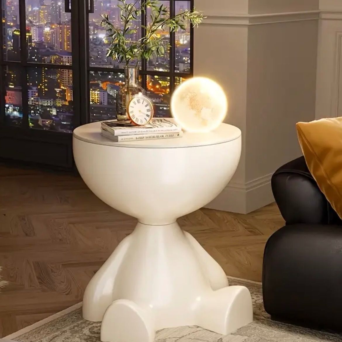 サイドテーブル ミニテーブル 約幅58cm アンティークホワイト 木製 スライド棚 ヴィオレッタシリーズ ライティングテーブル〔代引不可〕 サイドテーブル ミニテーブル 約幅58cm アンティークホワイト 木製