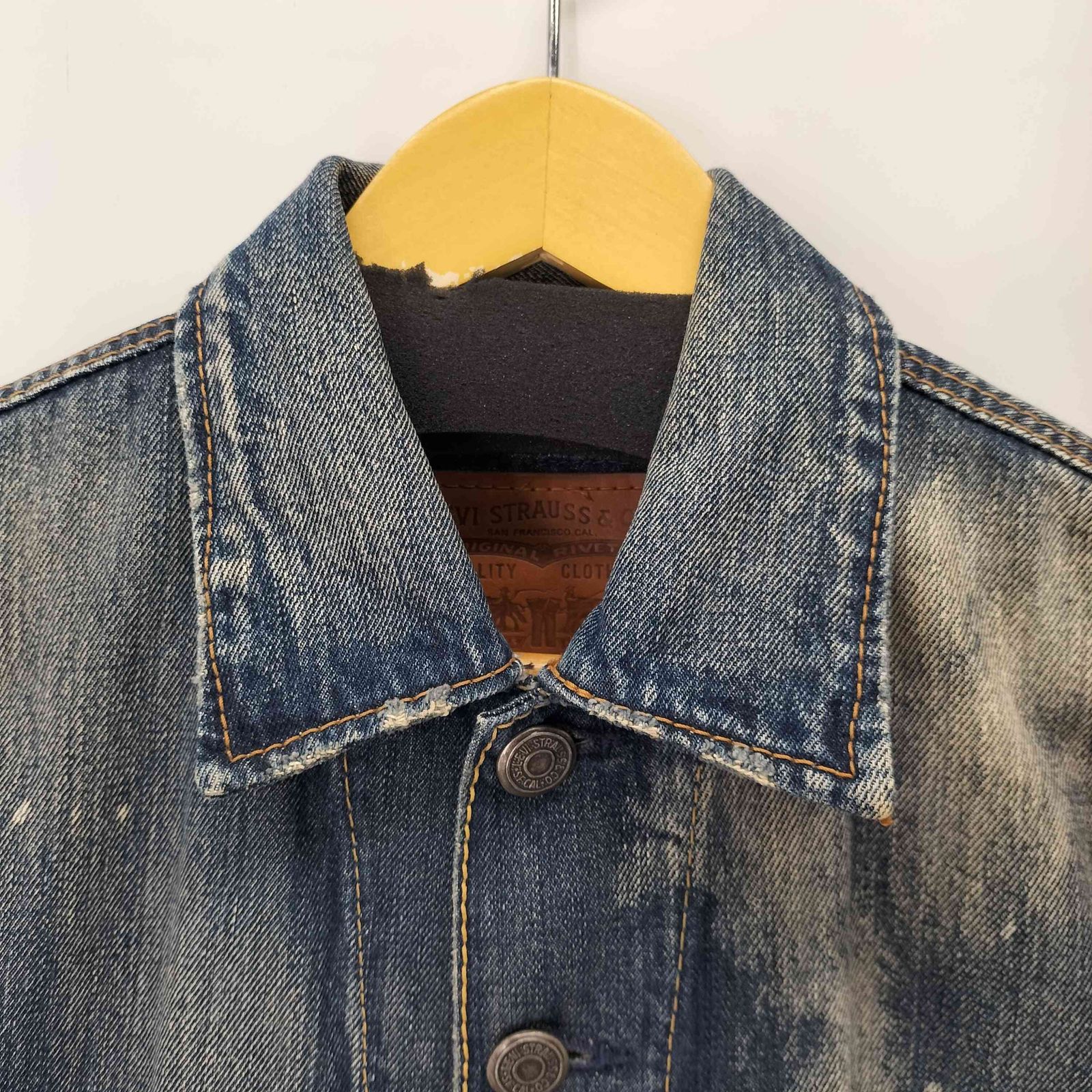 リーバイス Levis 復刻 1st Type ヴィンテージ加工 デニムジャケット 
