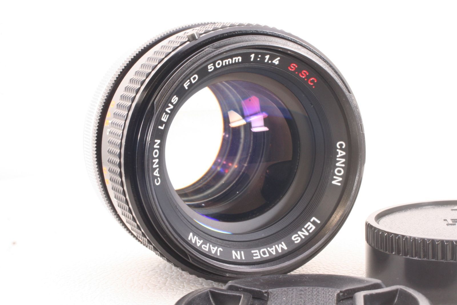 ☆外観美品【修理・整備/完動品】Canon FD 50mm f1.4 s.s.c 1121148