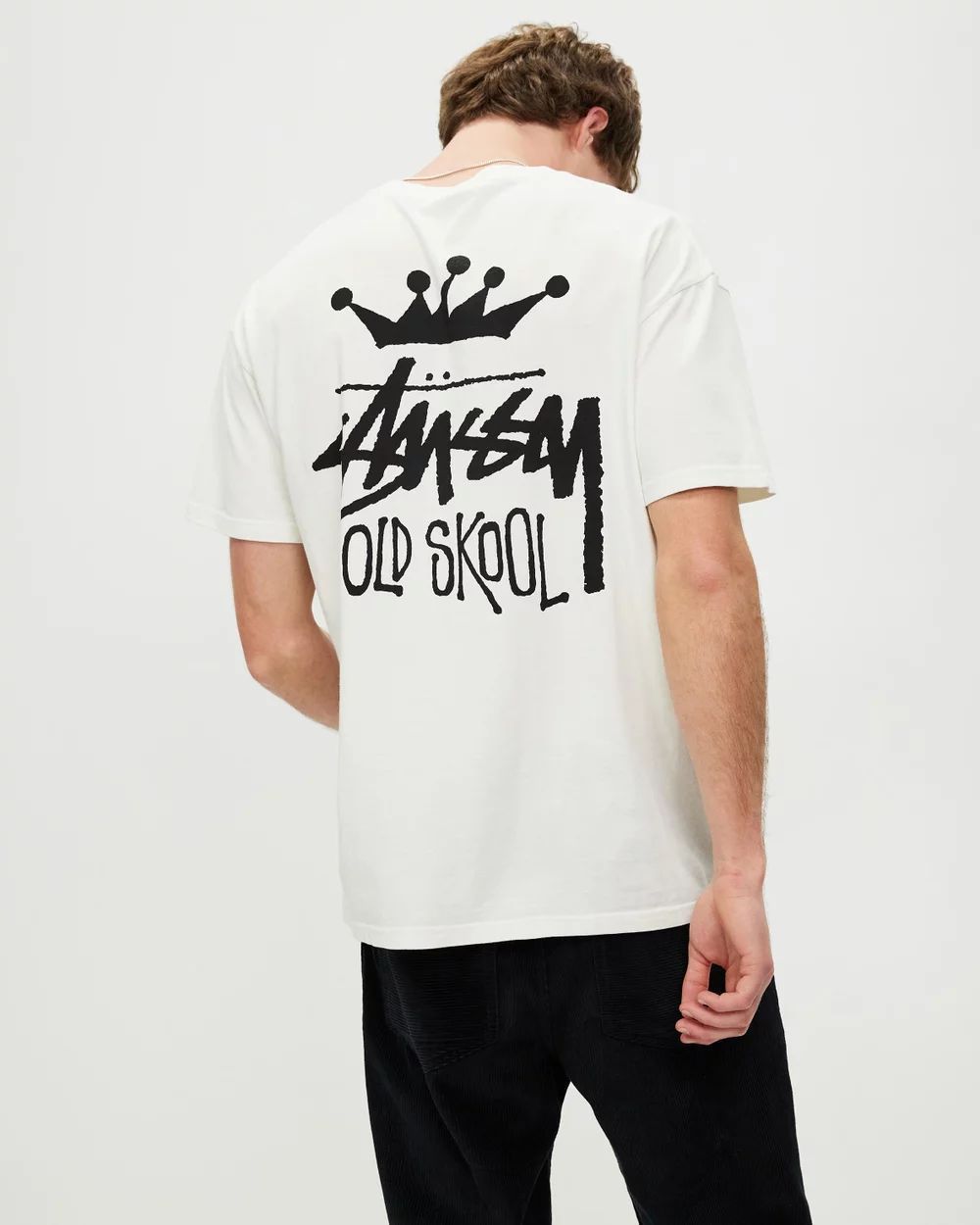 STUSSY Old Skool 50-50 SS Tee Tシャツ ステューシー - メルカリ