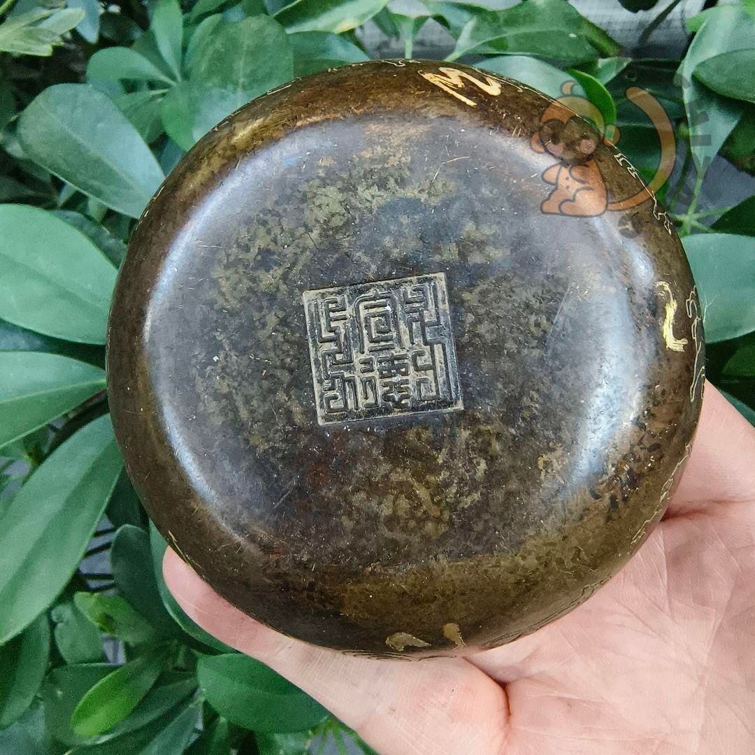 銅器 浄化空気香炉 暖手炉 禅意 香道 茶道 盤香炉 工芸品 置物 銅器 浄化空気香炉 暖手炉 禅意 香道 茶道 盤香炉 工芸品 置物