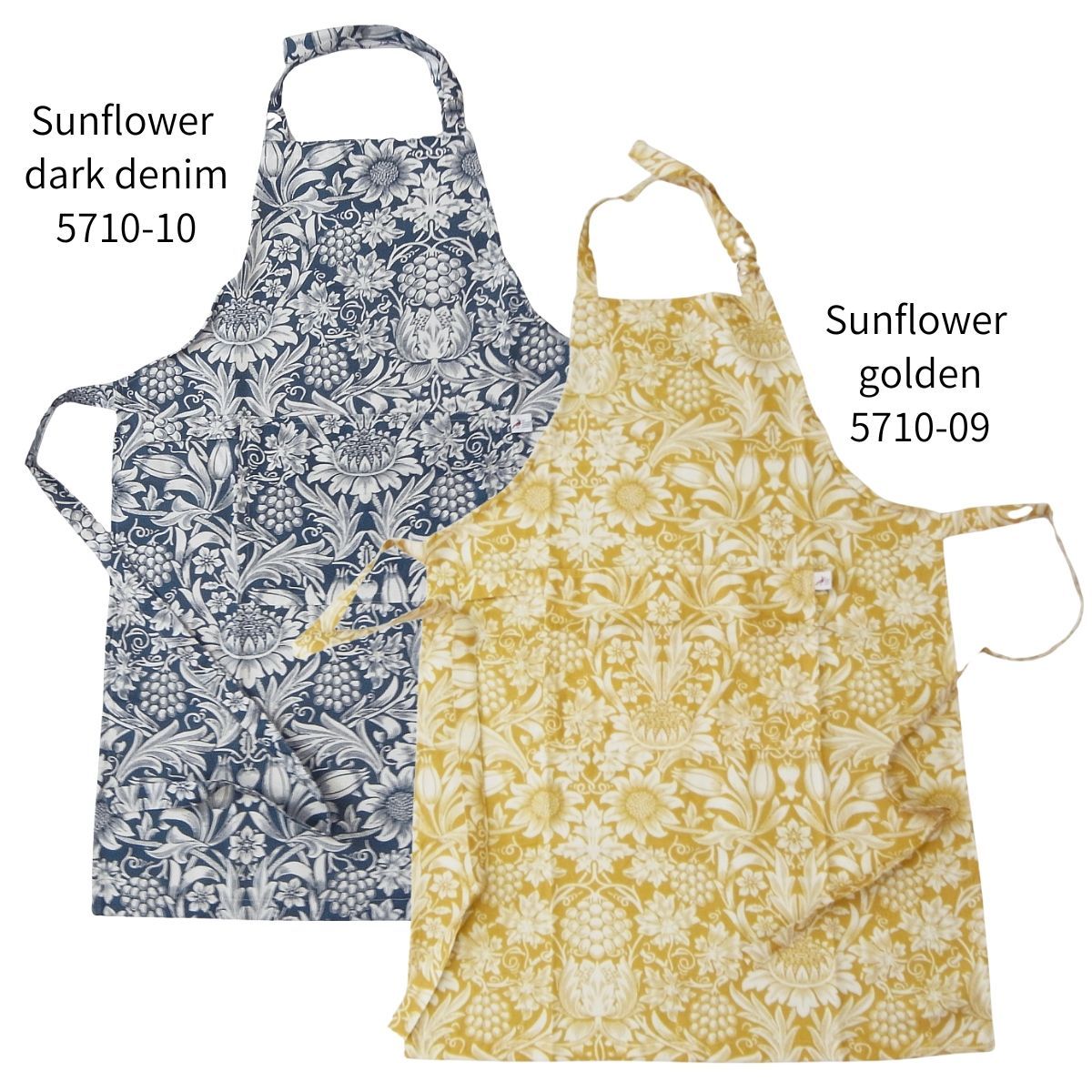 KLIPPAN クリッパン エプロン スウェーデン 北欧 Sunflower サンフラワー ひまわり 向日葵 ◆新品◆ William Morris ウィリアム・モリス KP-342 KP-343