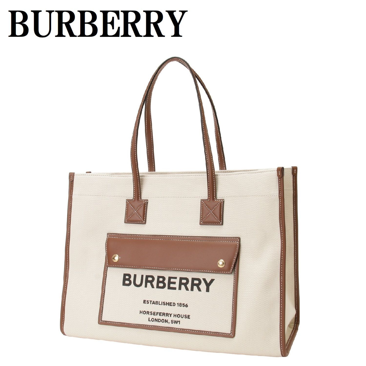 BURBERRY バーバリー 8044129 A1395 フレヤ ミディアム トートバッグ