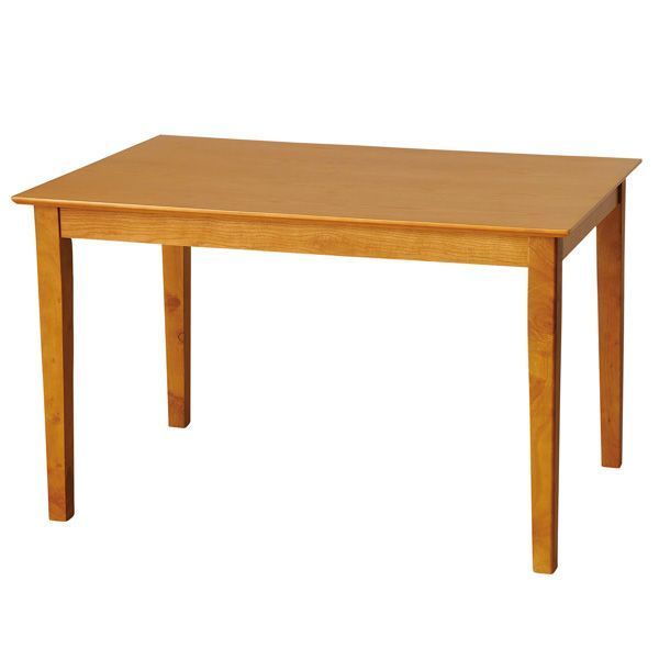 ダイニングテーブルマーチ 約幅115cm ショップ ライトブラウン 組立式