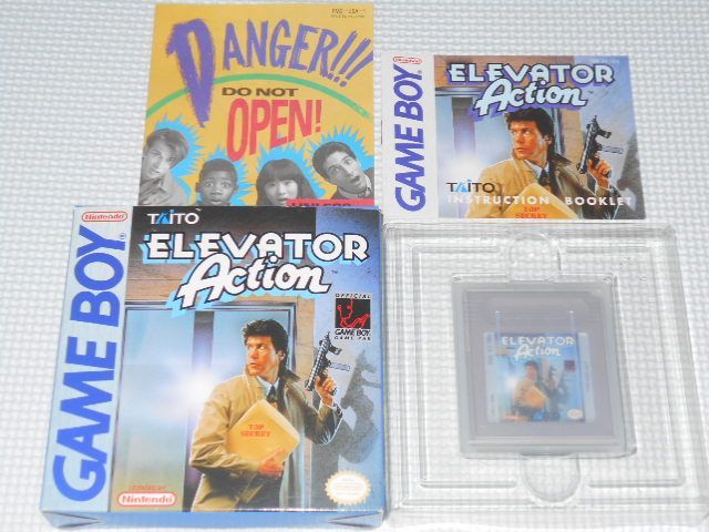 ゲームボーイ - GB★ELEVATOR ACTION 海外版 北米版 端子清掃済 GB☆ELEVATOR ACTION 海外版 北米版 端子清掃済☆箱付・説明書付