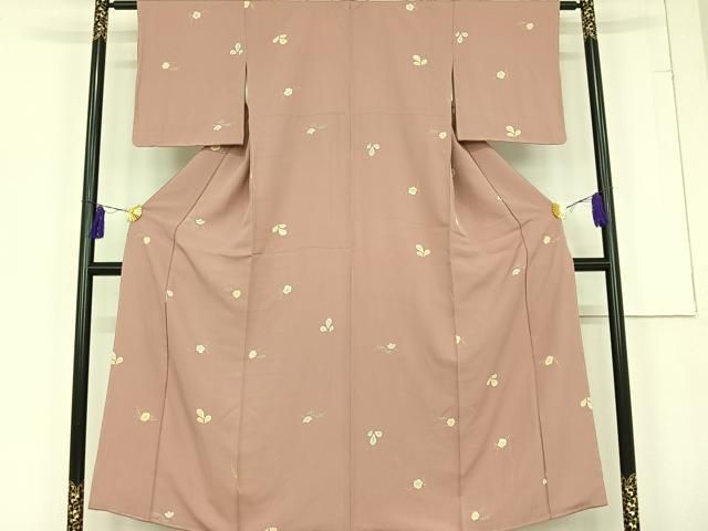 平和屋着物○上質な小紋 菱文 正絹 逸品 未使用 DAAV8673tw 2025年