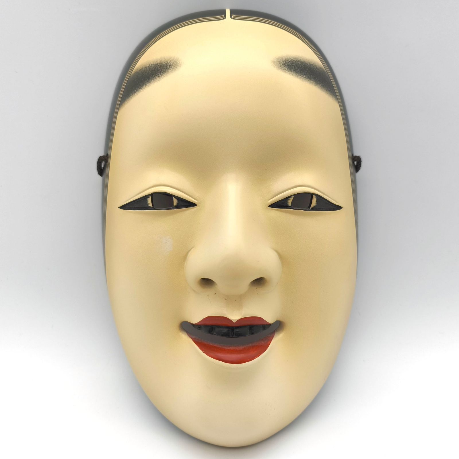 人間国宝長澤氏春復刻・小面・能面・共箱・徳川黎明会・伝是閑吉満作