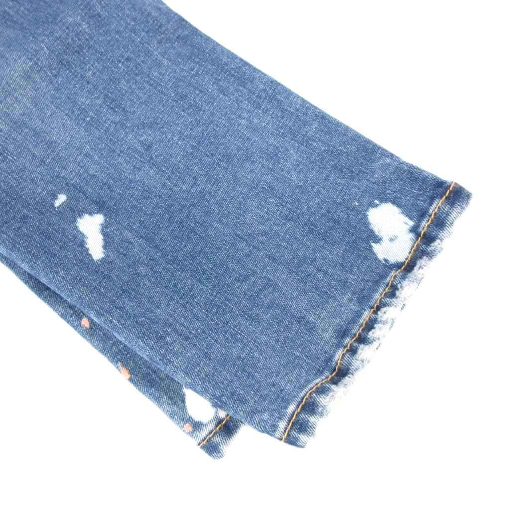 インディゴブルー ダメージ加工