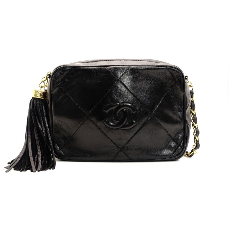 シャネル CHANEL ミニマトラッセ フリンジ チェーン ショルダー
