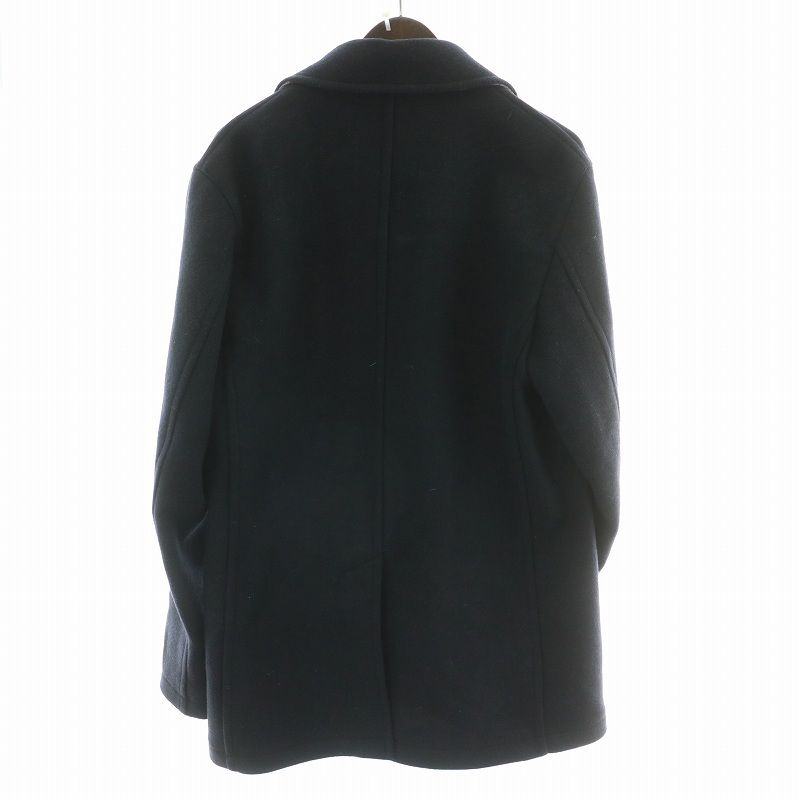 【美品】ブラックレーベルクレストブリッジ　グレー ウール　ピーコートダブル 2025年最新】BLACK LABEL CRESTBRIDGE メンズ ピーコート