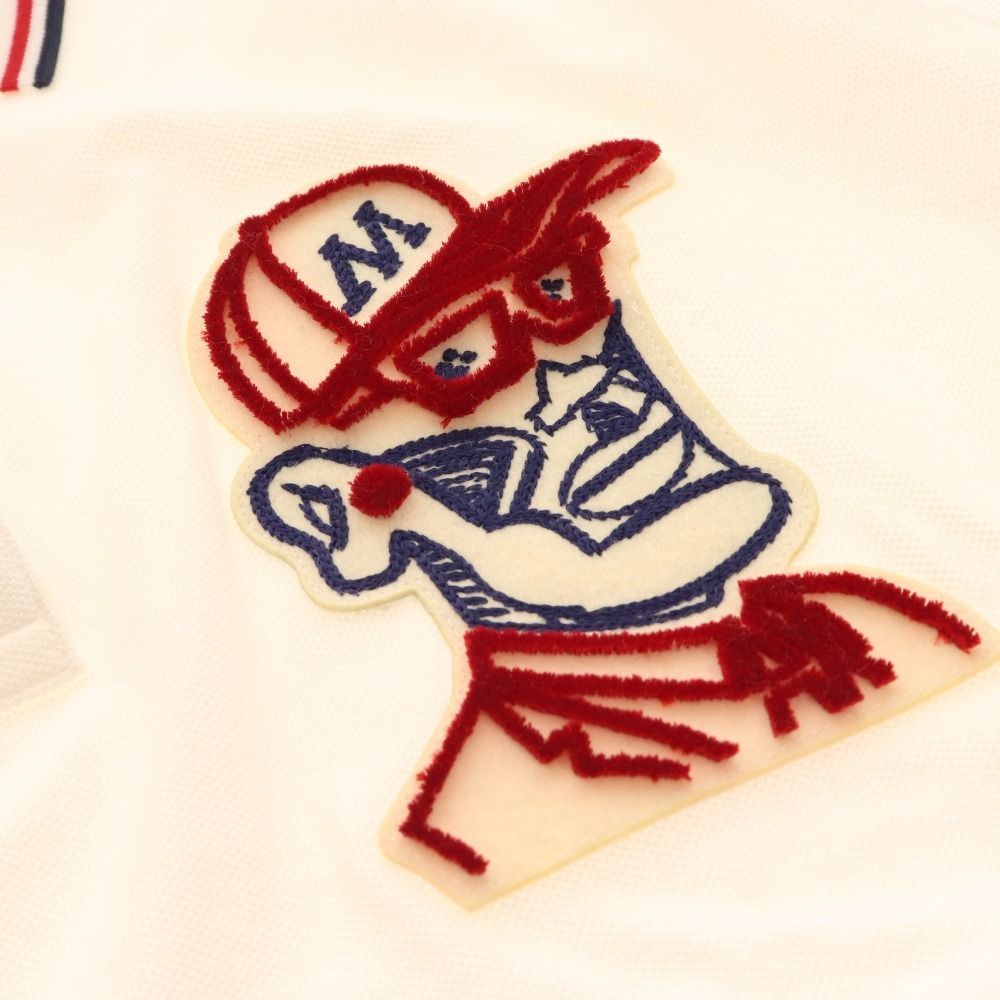 □ モンクレール ポロシャツ 半袖 トップス ジーニアス ワッペン