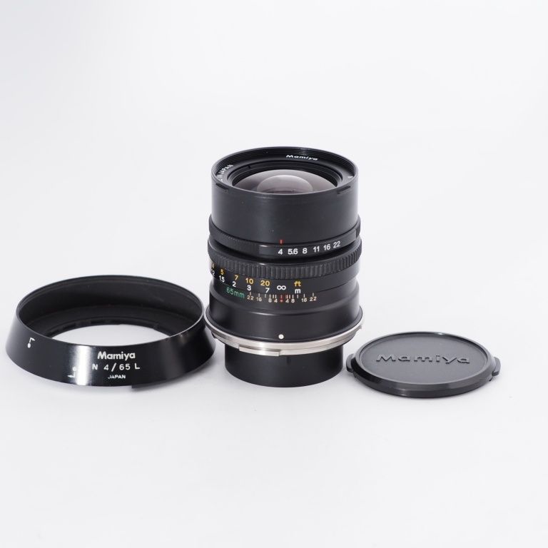 Mamiya マミヤ7用 N 65mm F4 L 35mm 換算 32mm 中判カメラ用 交換レンズ