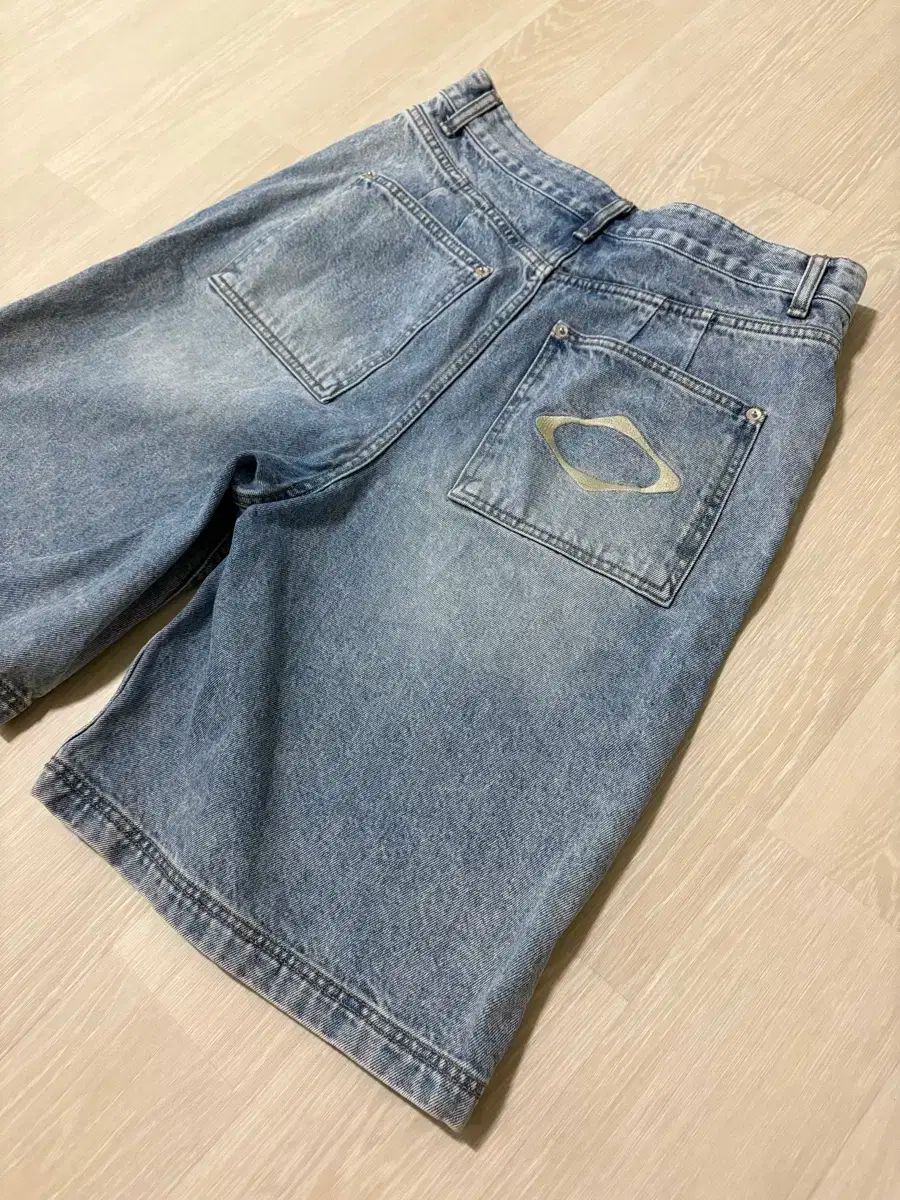 MISCHIEF ミスチーフ バミューダパンツ 青 L