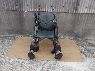 一部地域を除く カワムラ自走式車椅子KMD-B 22-42 TS-25-0908-05