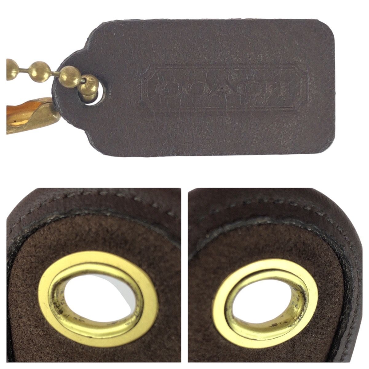 ✨美品✨COACH オールドコーチ ヴィンテージ バッグチャーム キーホルダー★ OLD COACH オールドコーチ バッグ チャーム キーホルダー