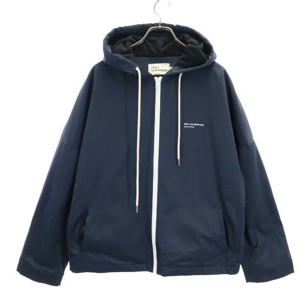 ドロールドムッシュ ジャケット SM 紺 DROLE DE MONSIEUR フード 裏 
