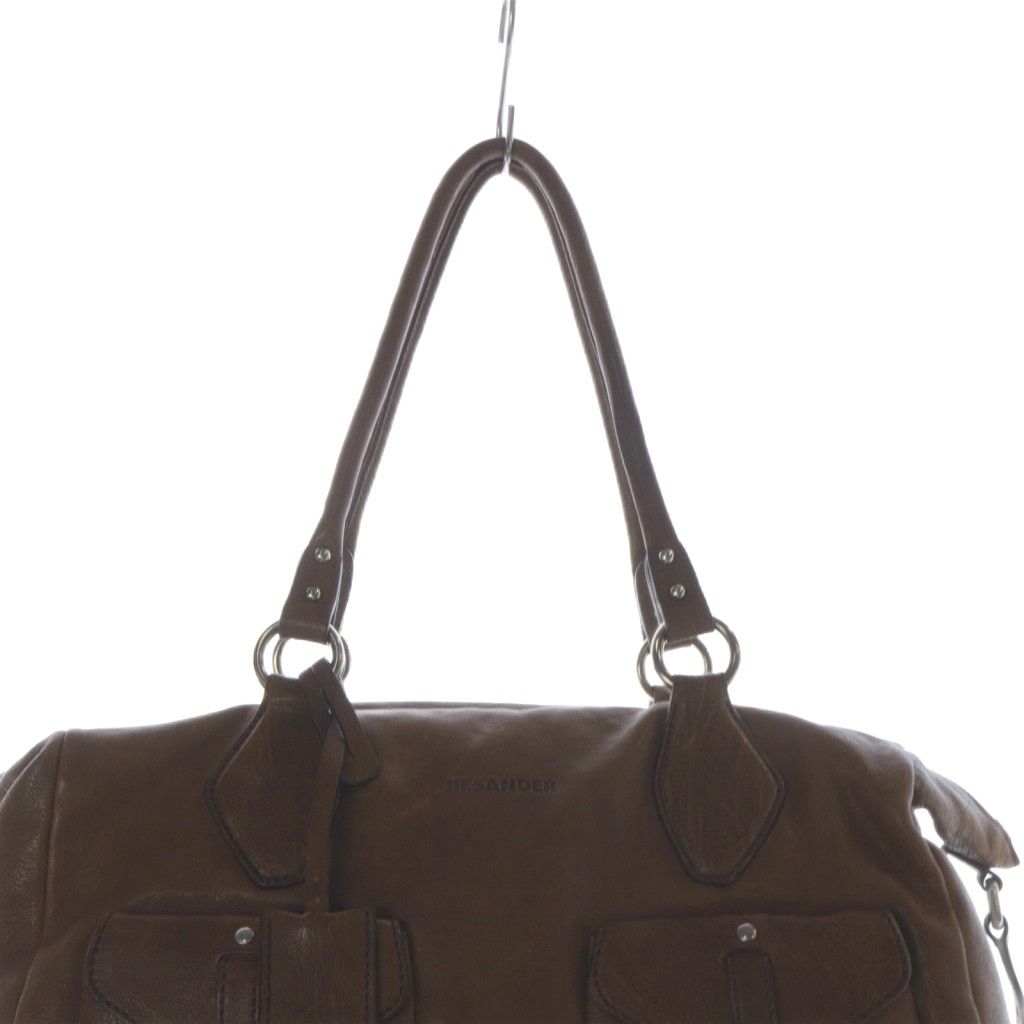 ロゴ ハンドバッグ