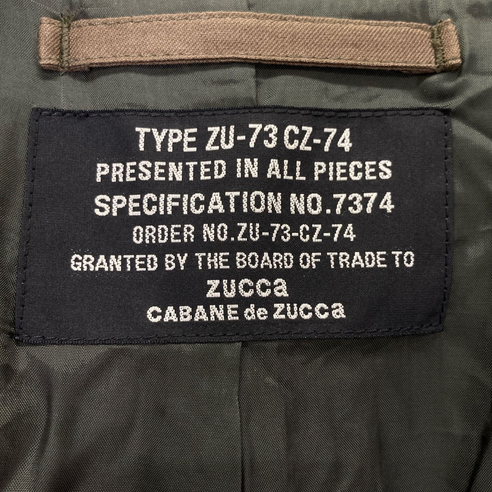 ZUCCa ズッカ ZU78JA195 17AW ｶｰｷ ｳｰﾙﾓｯｻｺｰﾄ ﾓｯｽﾞｺｰﾄ M - メルカリ