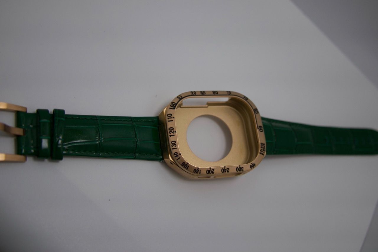 アップルウォッチバンドカバーケースAppleWatchレザーバンドベルト49mm対応