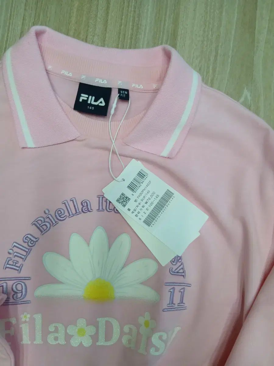 FILA 女の子 ピンク デイジー ONE PIECE 145