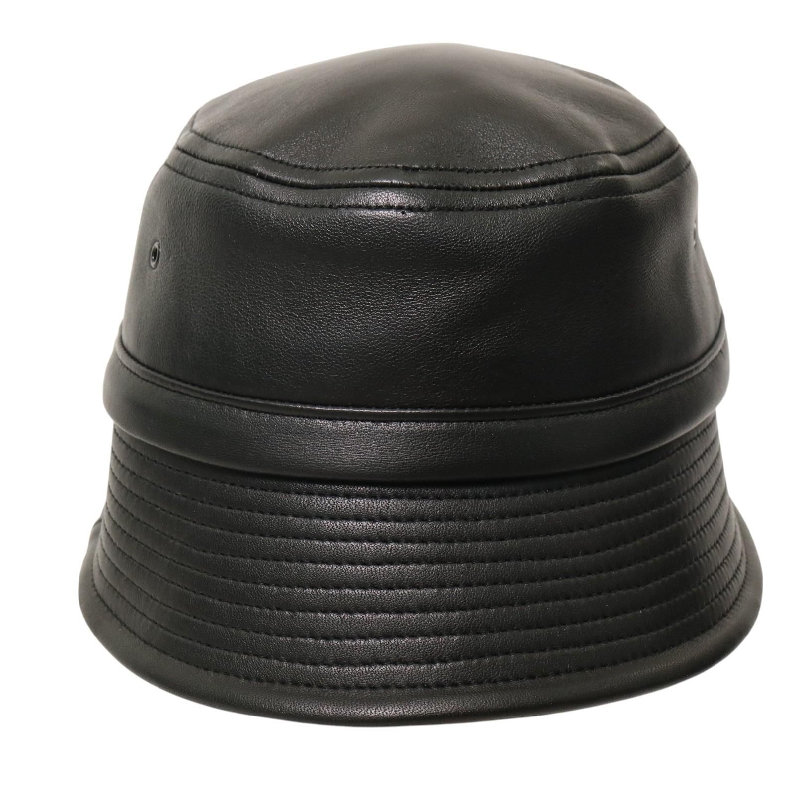 cootie hat レザー ハット 帽子 クーティ COOTIE / Leather Bucket Hat
