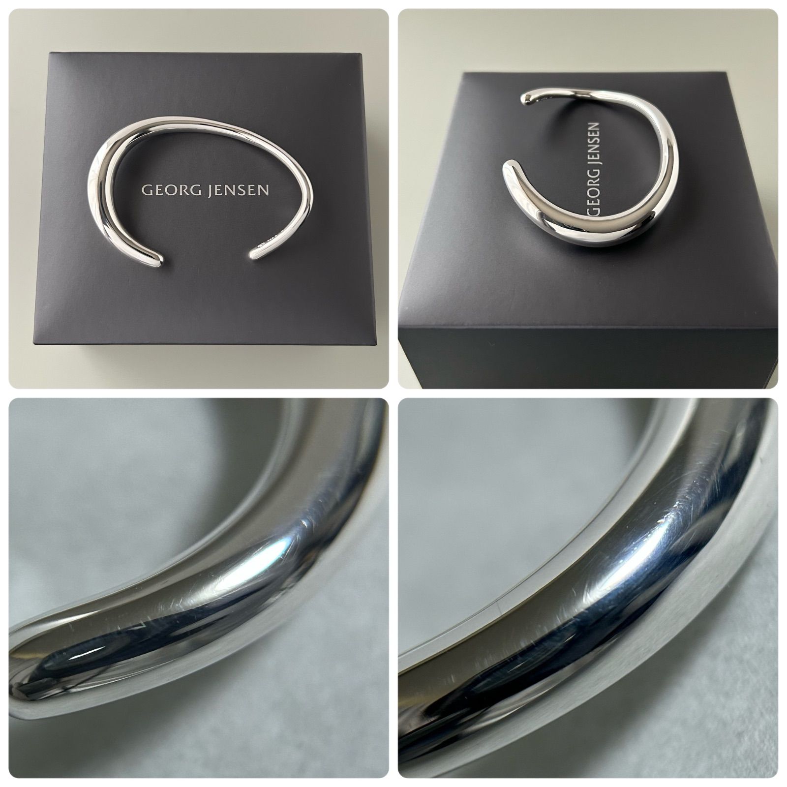 ジョージジェンセン バングル オフスプリング シルバー925 #S