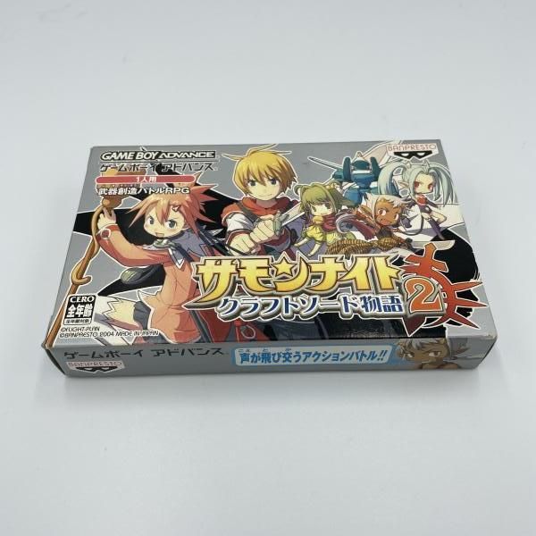 中古】GBA）バンプレスト サモンナイト クラフトソード物語2