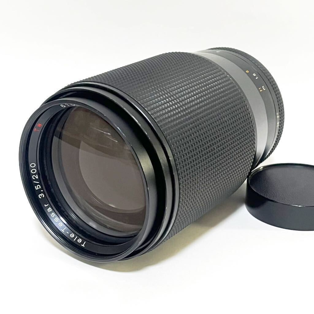 ☆極上品☆ コンタックス CONTAX Carl Zeiss Tele-Tessar 200mm F3.5 T＊ #414.66 - メルカリ