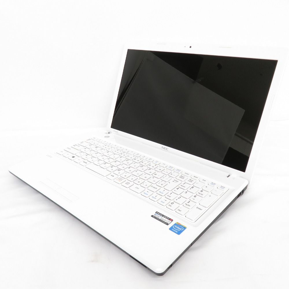 NEC エヌイーシー ノートパソコン Lavie E LE150/N2W-P2 15.6型 メモリ2GB HDD320GB PC-LE150N2W-H2  - メルカリ