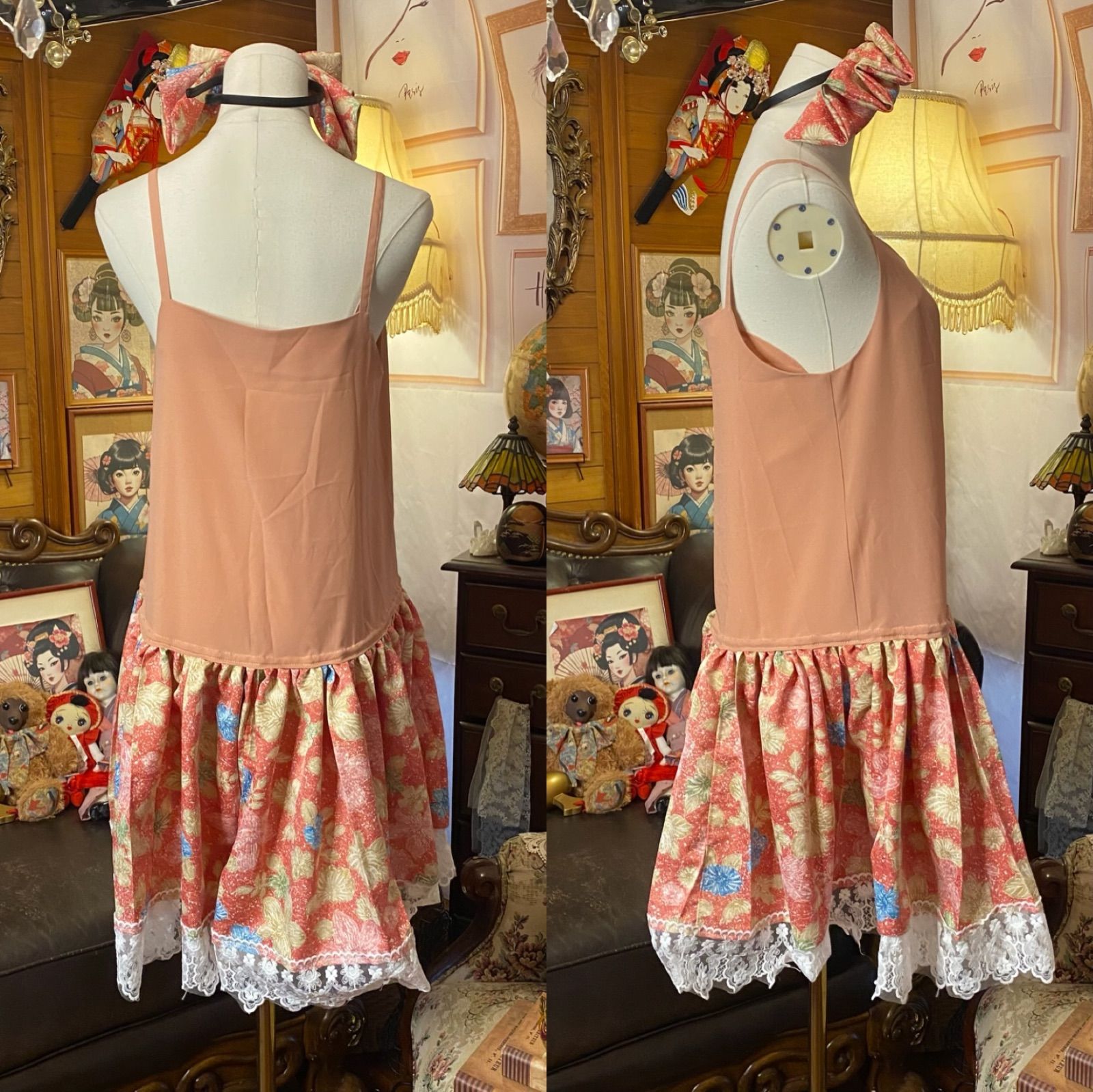 ハンドメイド ワンピース