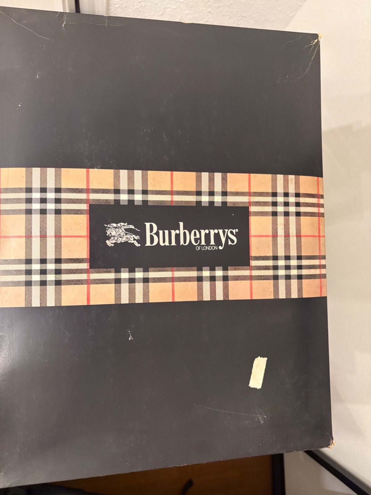 ○ 未使用品 burberrys バーバリー 純毛毛布 140×200cm ホ 5A◇未使用