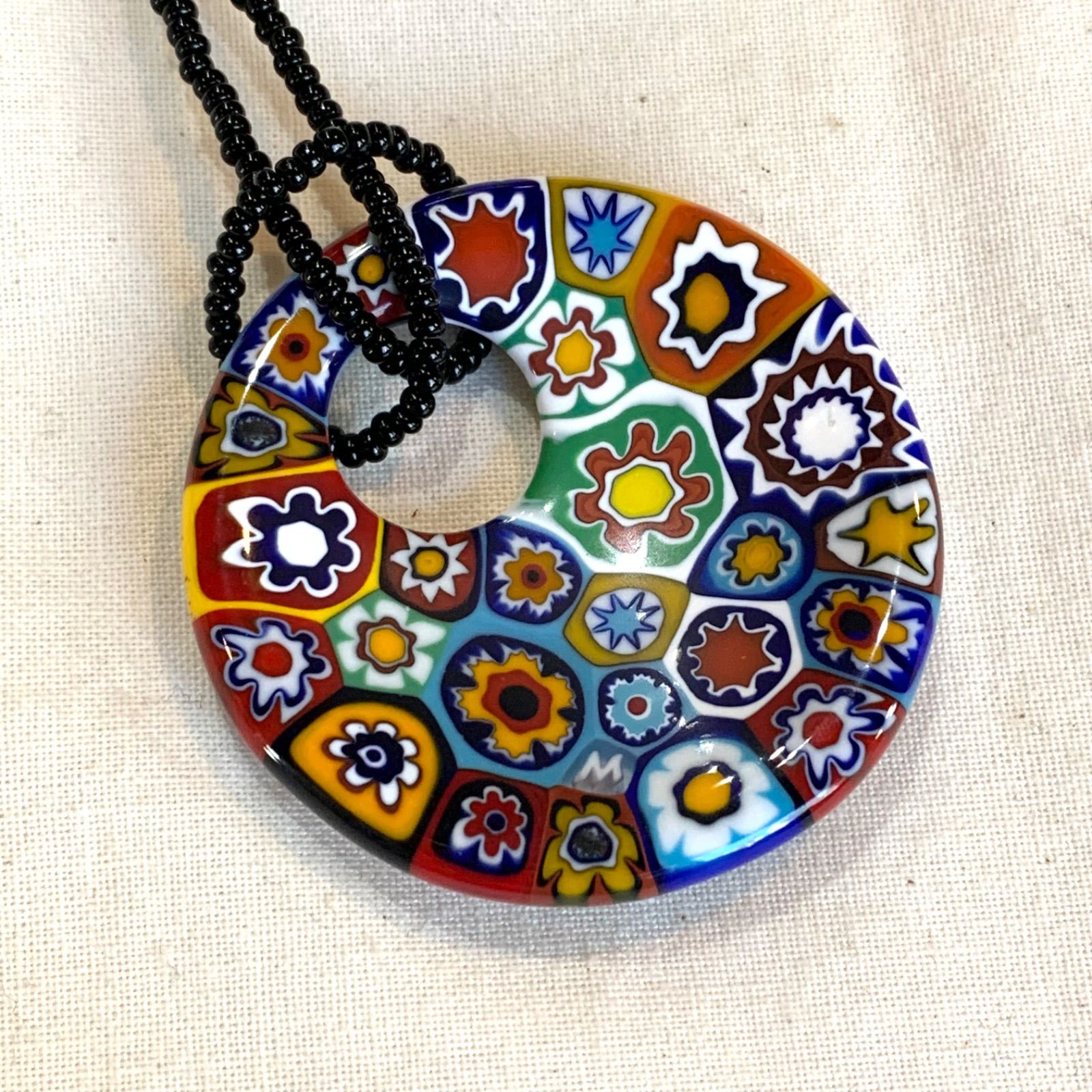 ベネチアンガラス ERCOLE MORETTI ネックレス