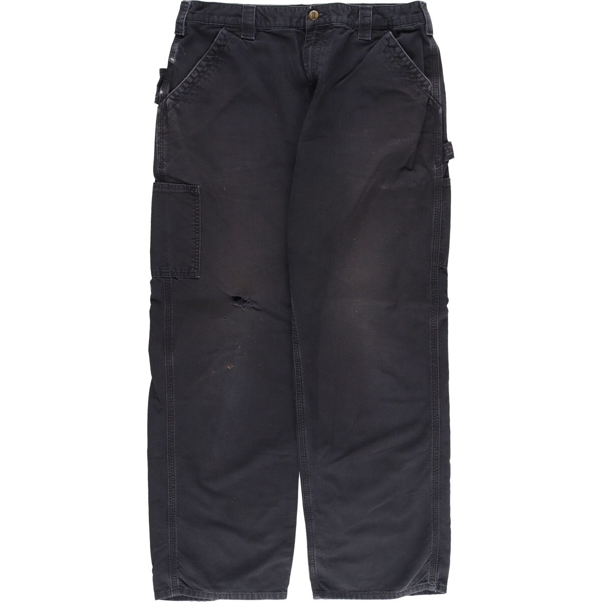 古着 カーハート Carhartt Original Dungaree Fit ペイント ダックペインターパンツ メンズw35相当|eaa546169