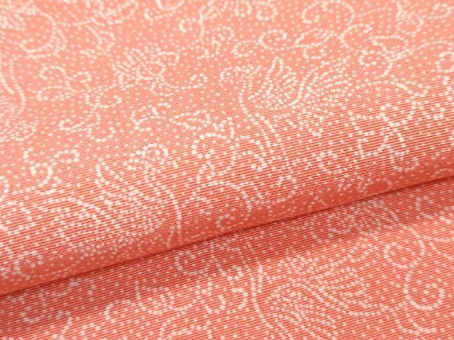 平和屋着物□極上 重要無形文化財 人間国宝 中村勇二郎 江戸小紋 孔雀  