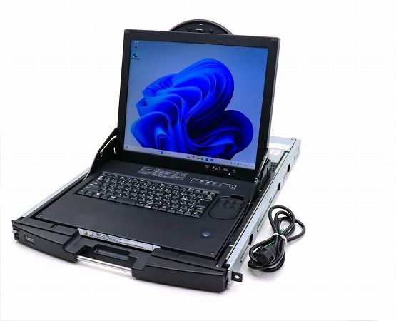 NEC サーバースイッチユニット搭載17インチLCDコンソールユニット 1Server N8191-15 1Uラック アナログRGB入力 SXGA