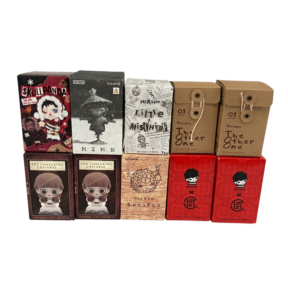 POP MART HIRONO シリーズ多数 フィギュア 10点おまとめ 中古