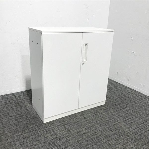 コクヨ スチール キャビネット 書庫 コクヨ 両開き書庫 エディア W900 ホワイト BWUH-S89SAWN