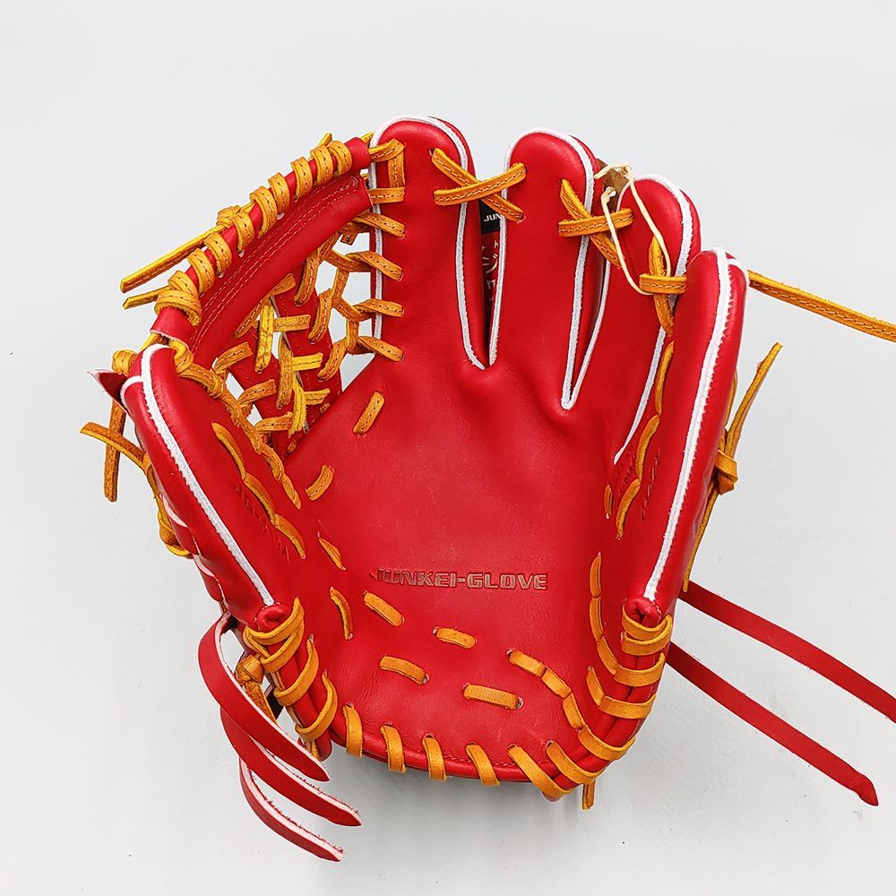 新品 (高校野球対応)】 ジュンケイ 硬式グローブ / 内野手用