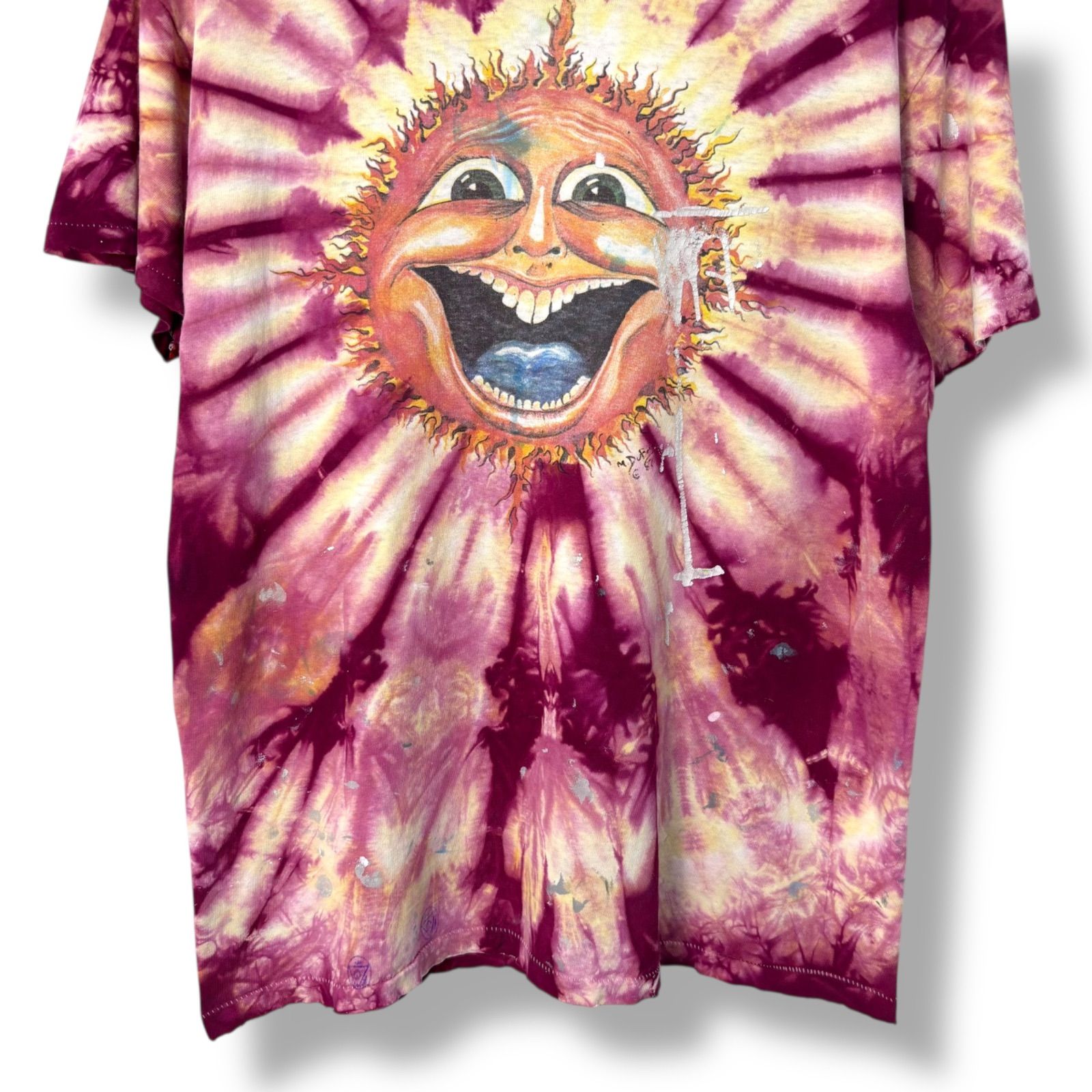Special】 80s Grateful Dead Tie Dye Print Band T-Shirt 80年代 