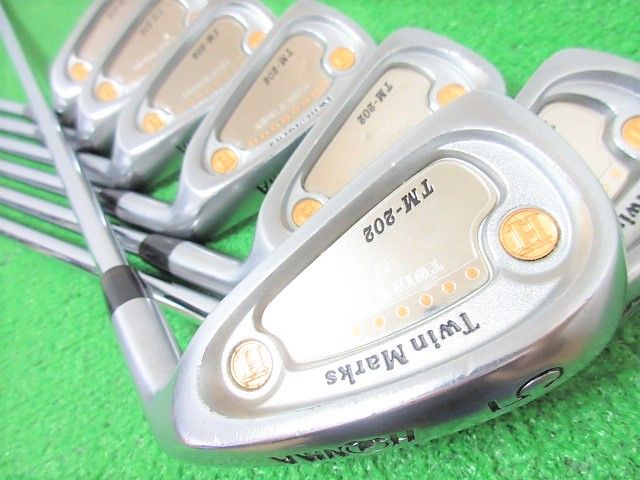 ホンマ Twin Marks TM-202 9本セット アイアン ゴルフクラブ（最