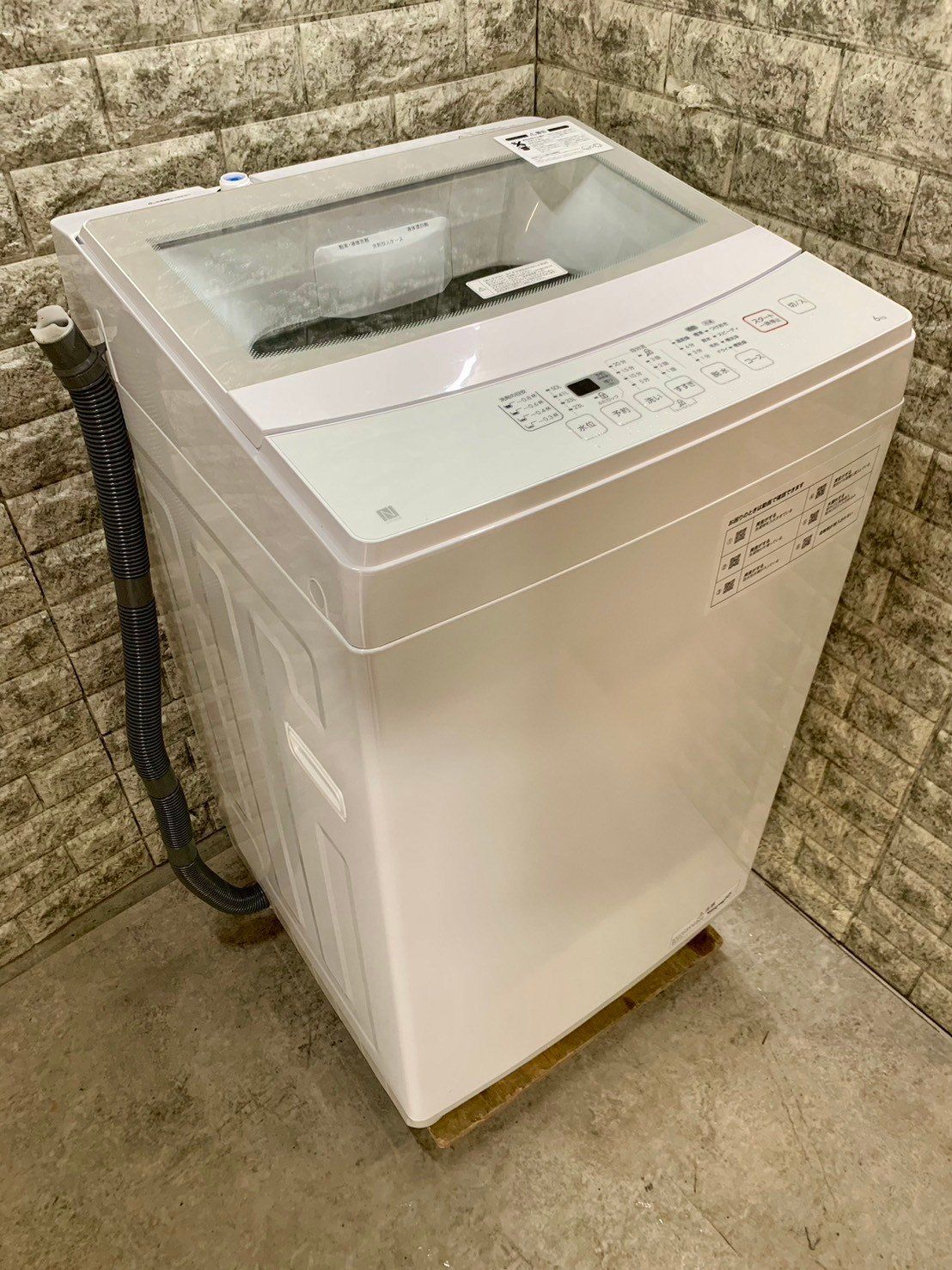 大阪送料無料☆3ヶ月保証☆洗濯機☆ニトリ☆6㎏☆NTR60☆S-58 - メルカリ