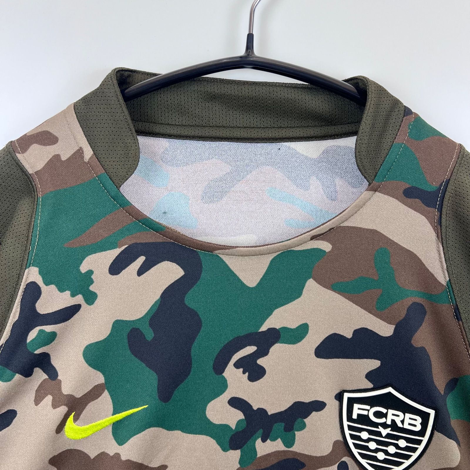 F.C.R.B. カモフラ柄 ゲームシャツ GAME SHIRT/KHAKI(FCRB-222004) – R&Co.