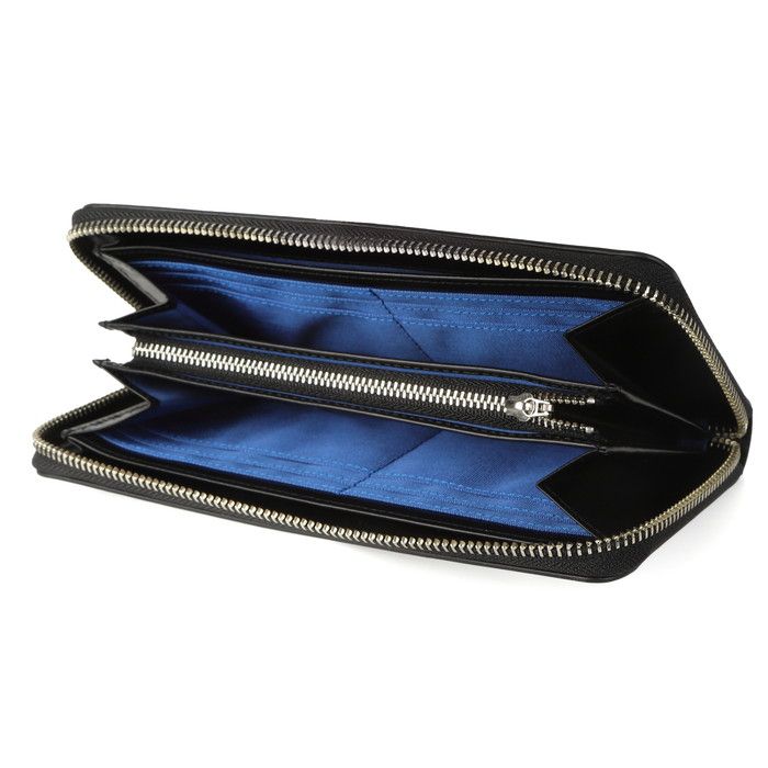 LANVIN en Bleu 527625 ランバンオンブルー リスター 長財布 ラウンド